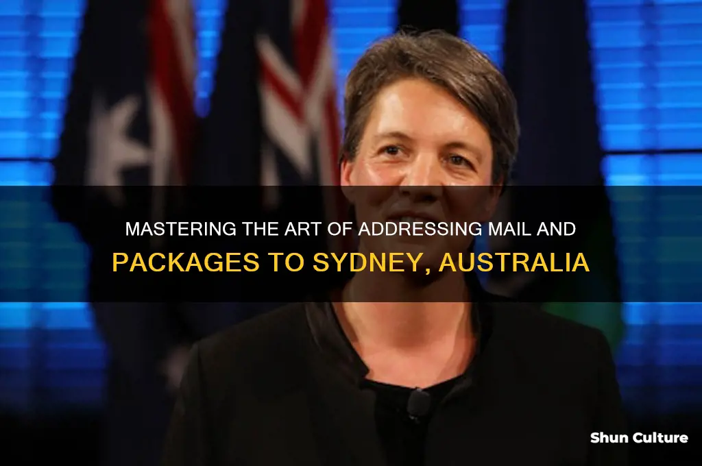 how to address sydney australia