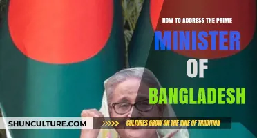 Proper Etiquette: Addressing Bangladesh's Prime Minister with Respect and Protocol