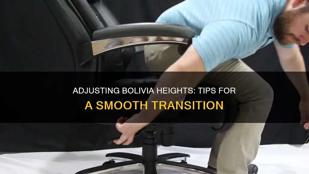 how to adjust bolivia heights