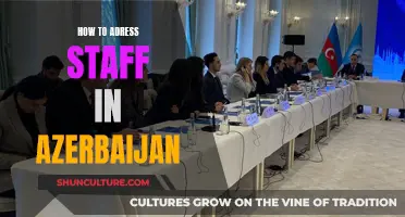 Addressing Staff in Azerbaijan: A Guide to Formality and Respect