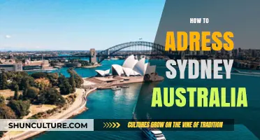 Mastering the Art of Addressing Mail to Sydney, Australia