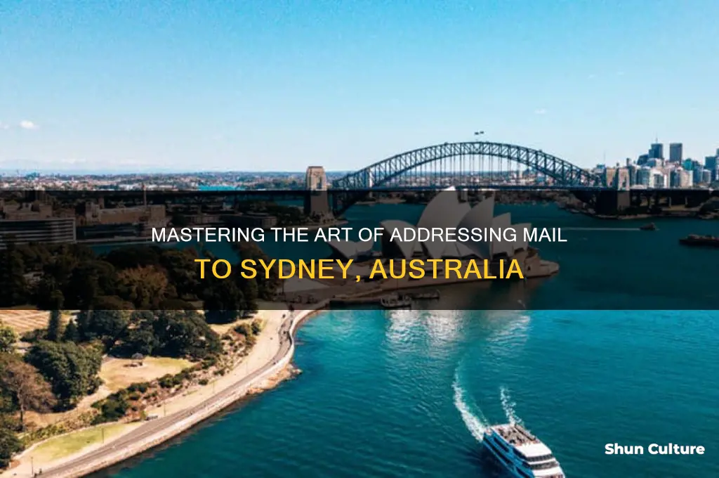 how to adress sydney australia