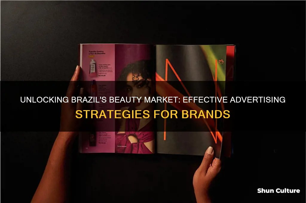 how to advertise to the beauty market in brazil