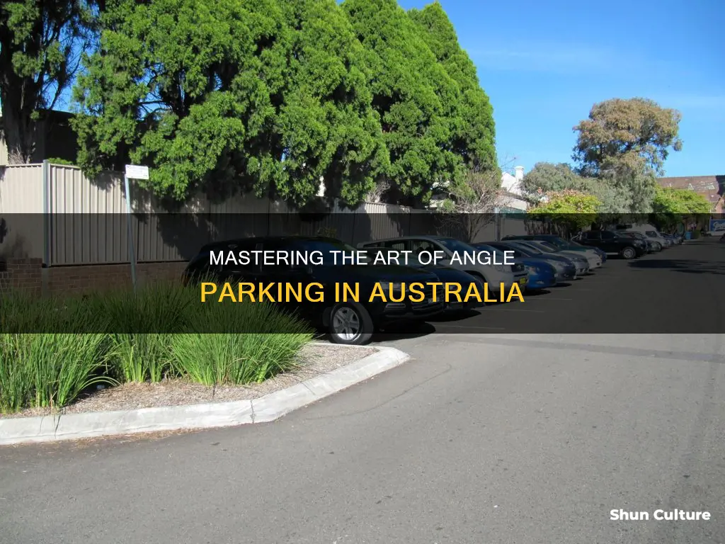 how to angle park a car australia