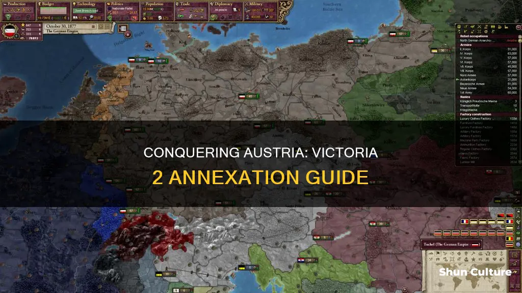 how to annex austria victoria 2