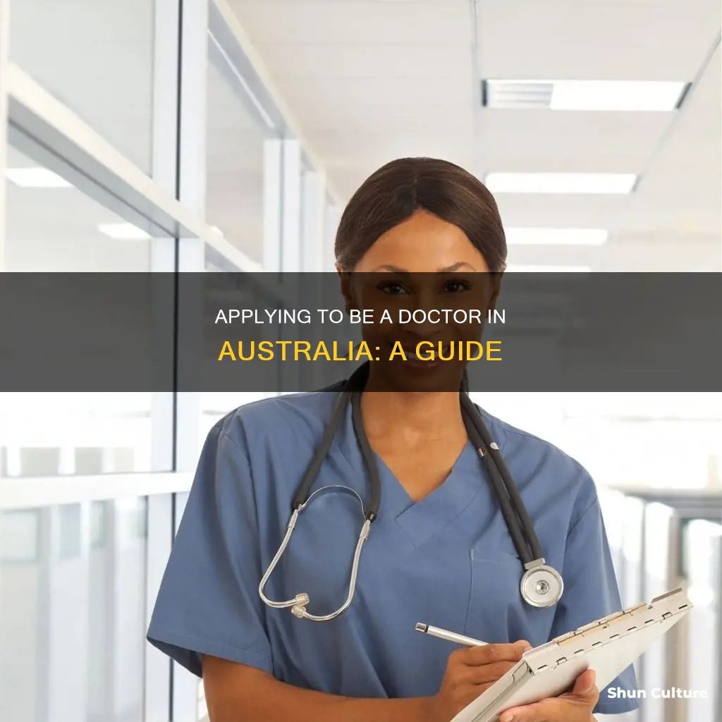 how to apply as a doctor in australia