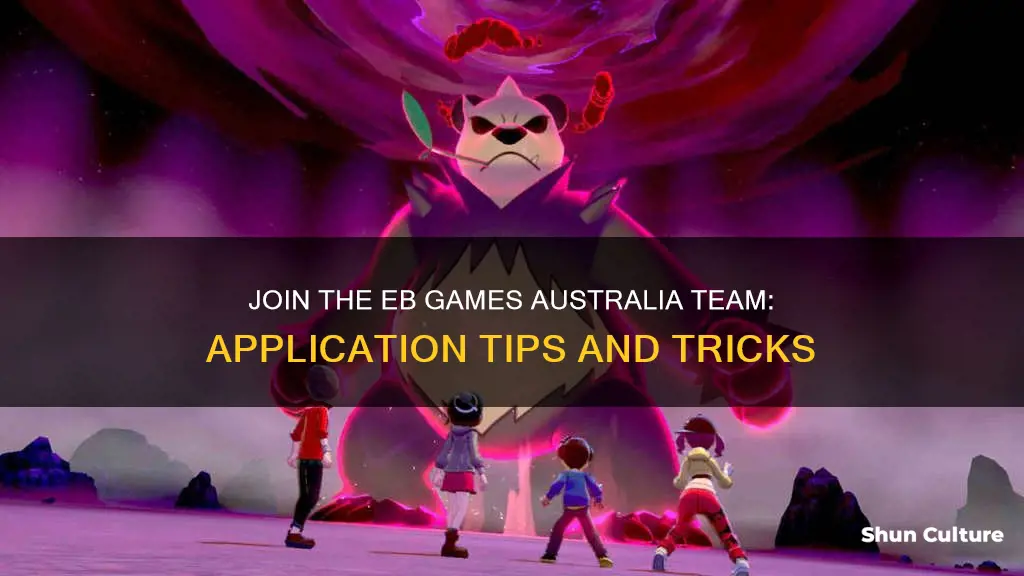 how to apply at eb games australia
