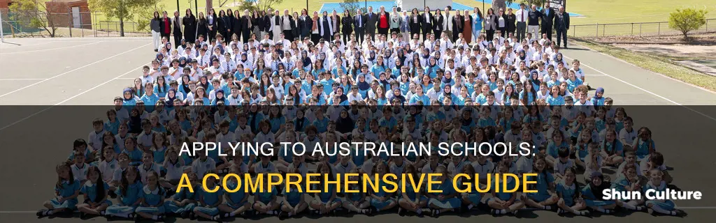 how to apply australia school
