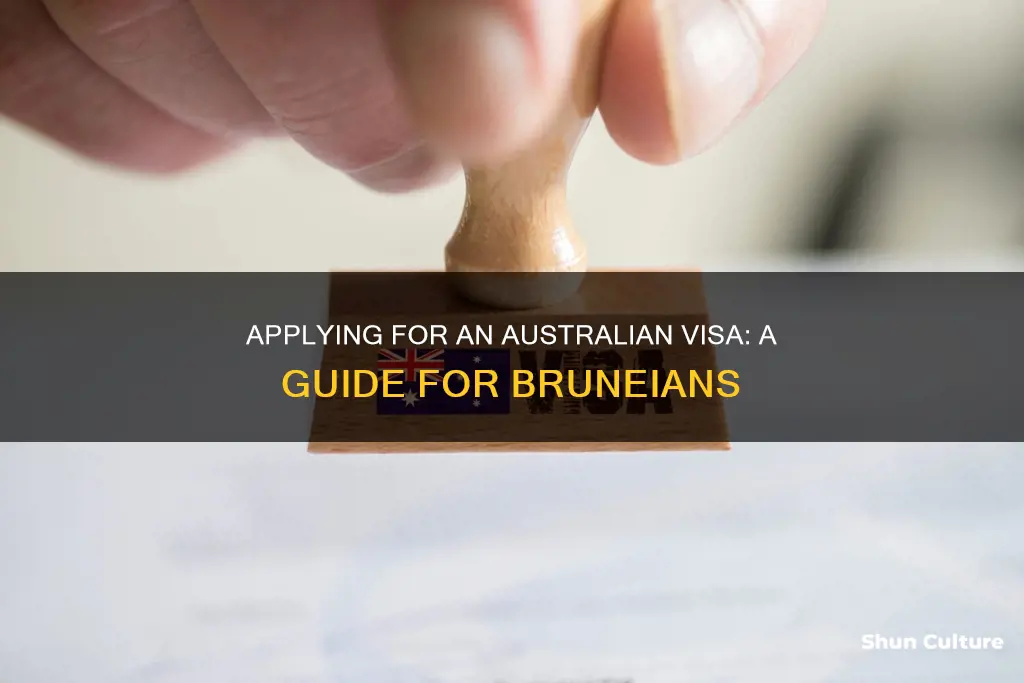 how to apply australia visa in brunei