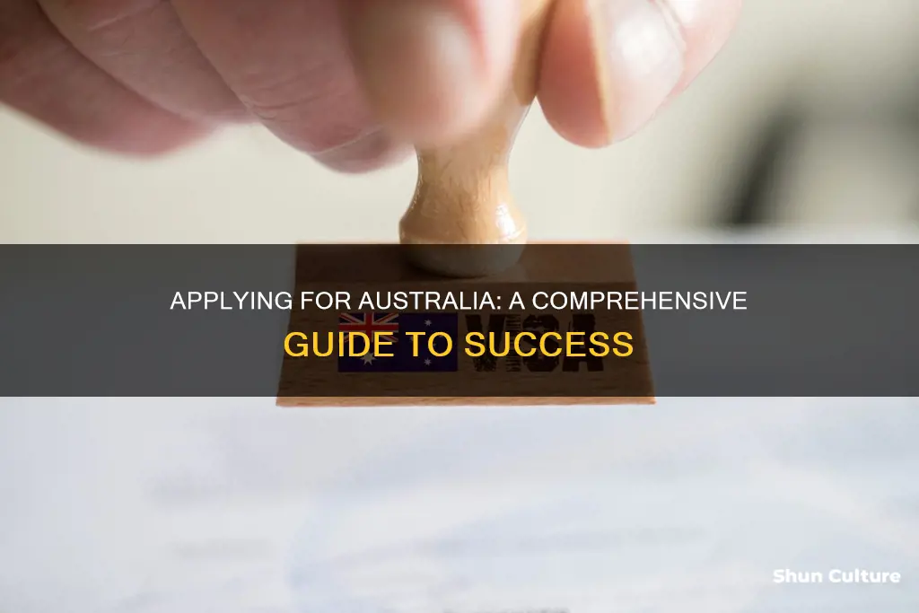 how to apply australia