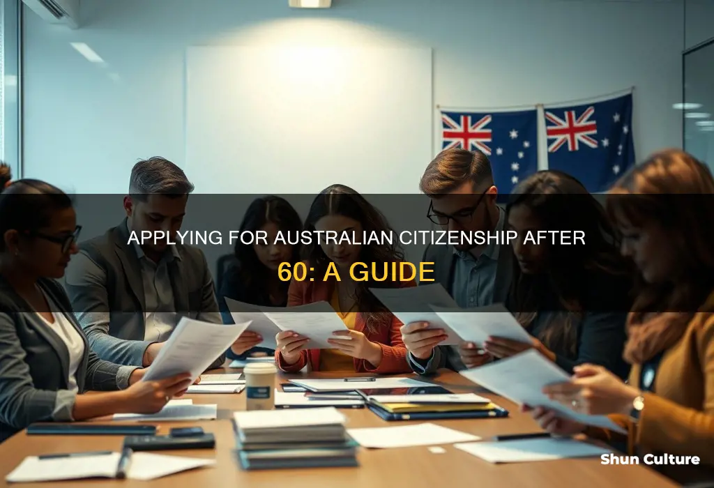how to apply australian citizenship over 60