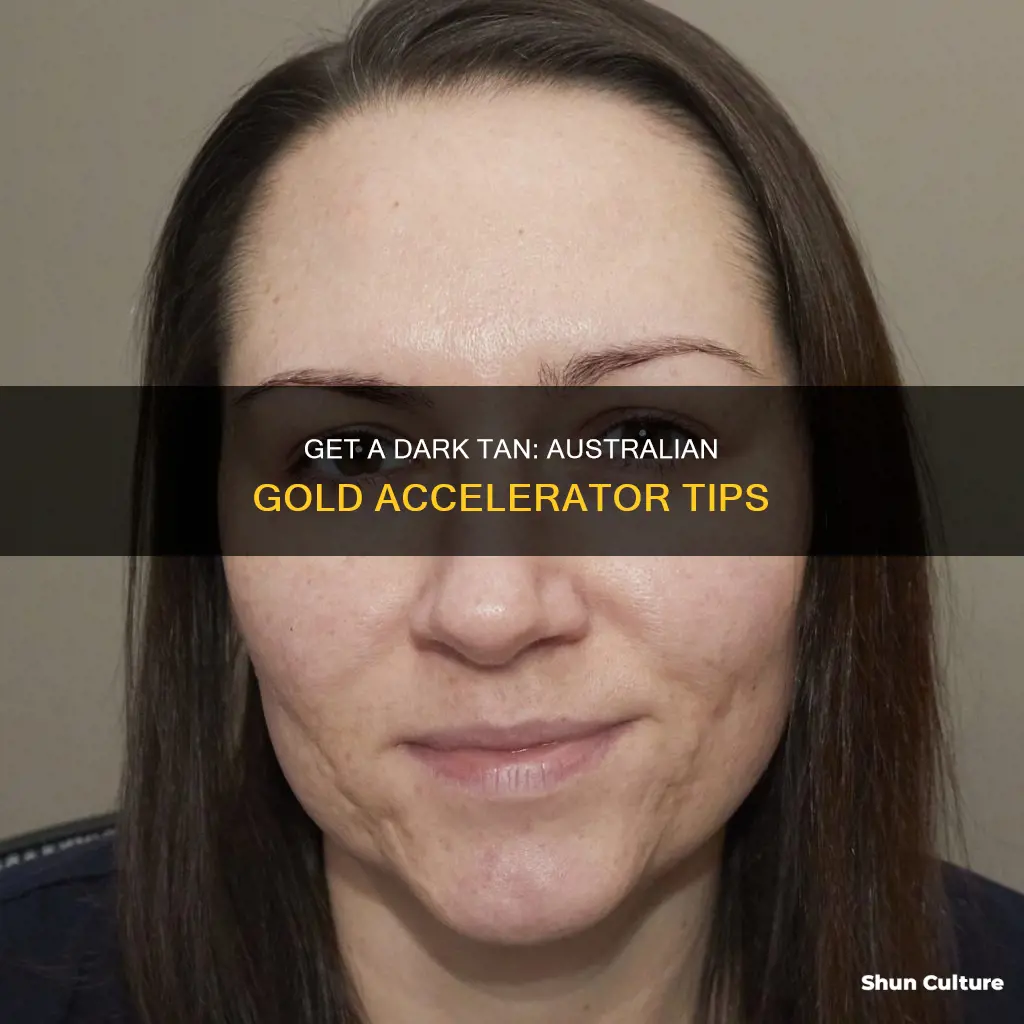 how to apply australian gold dark tanning accelerator