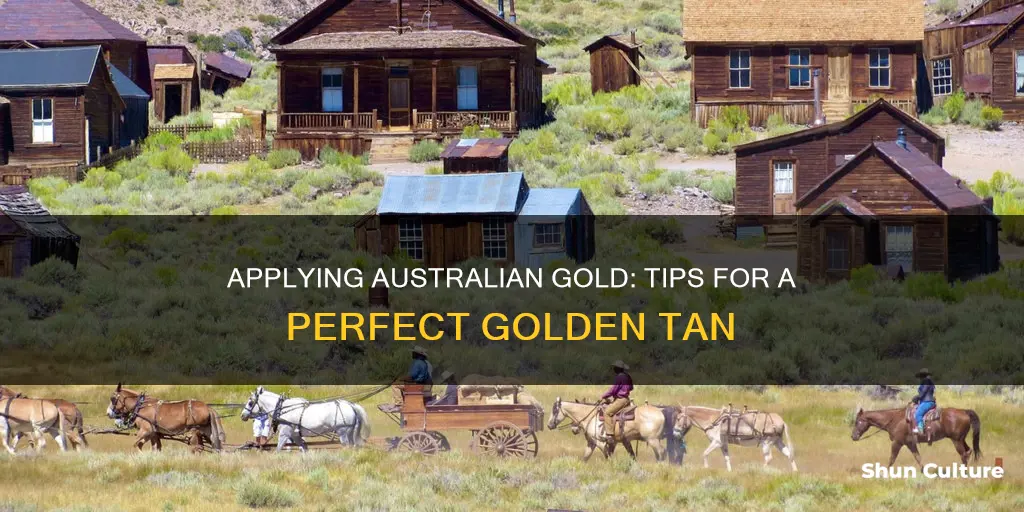 how to apply australian gold