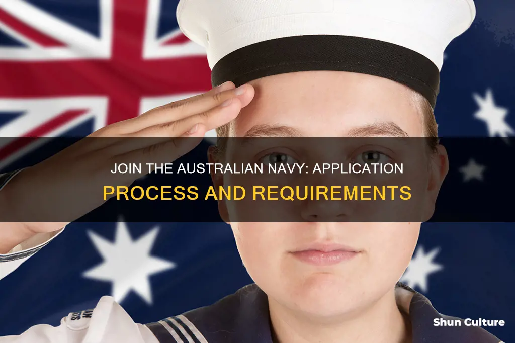 how to apply australian navy