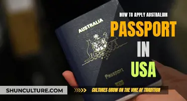 Applying for an Australian Passport in the USA