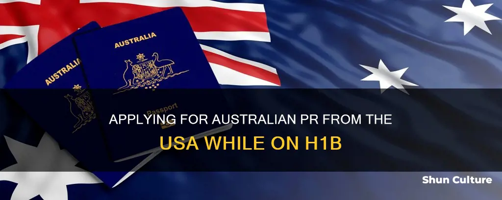 how to apply australian pr from usa on h1b