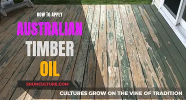 Applying Australian Timber Oil: A Comprehensive Guide