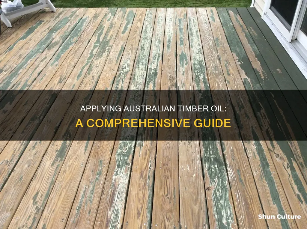 how to apply australian timber oil