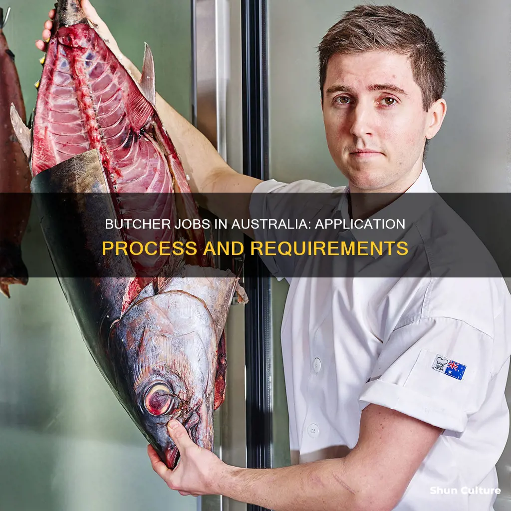 how to apply butcher in australia