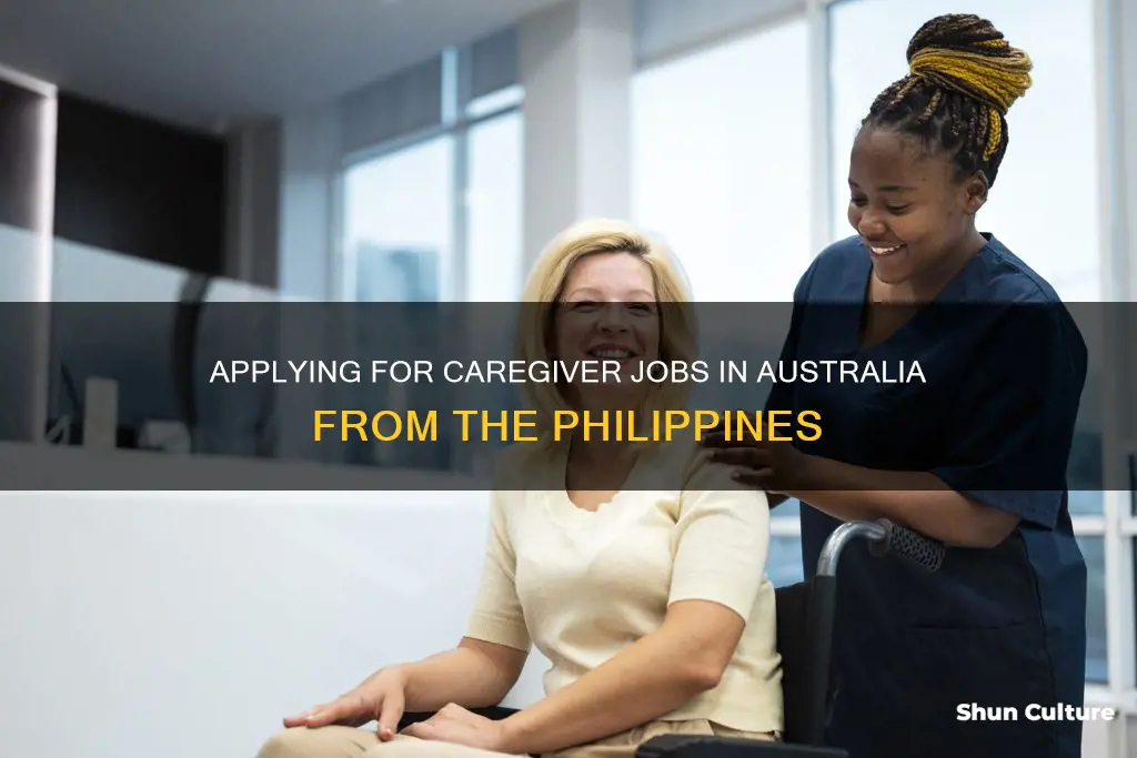 how to apply caregiver in australia from philippines