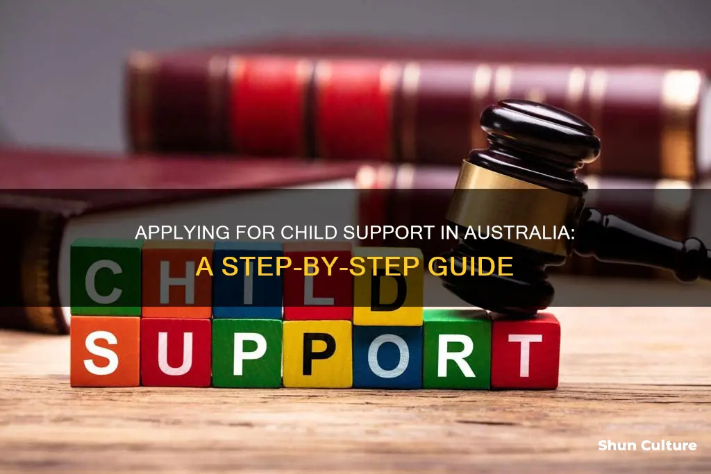 how to apply child support in australia