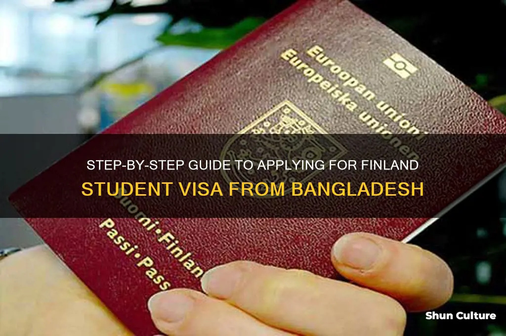 how to apply finland student visa from bangladesh