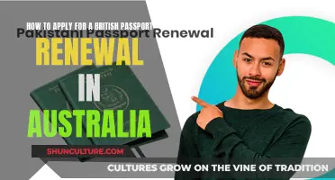 Applying for British Passport Renewal in Australia: A Guide