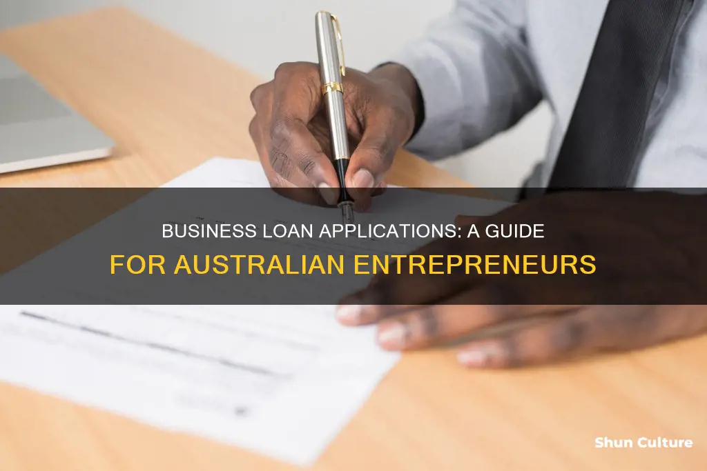 how to apply for a business loan australia