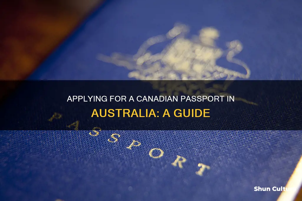 how to apply for a canadian passport in australia