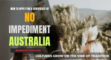 Applying for a Certificate of No Impediment: Australia Guide