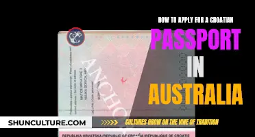 Applying for a Croatian Passport in Australia: A Guide