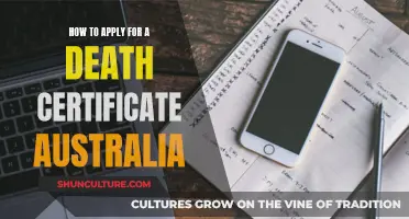 Applying for a Death Certificate in Australia: A Step-by-Step Guide
