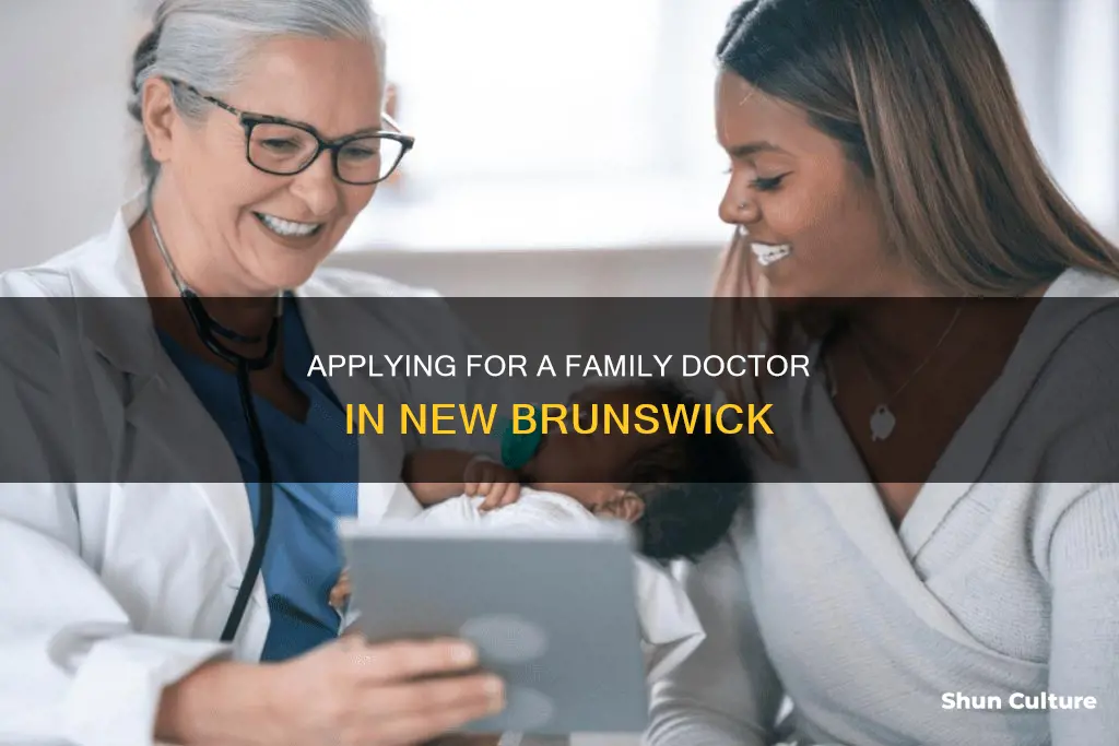 how to apply for a family doctor in new brunswick