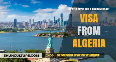 Applying for a Nonimmigrant Visa from Algeria: A Step-by-Step Guide
