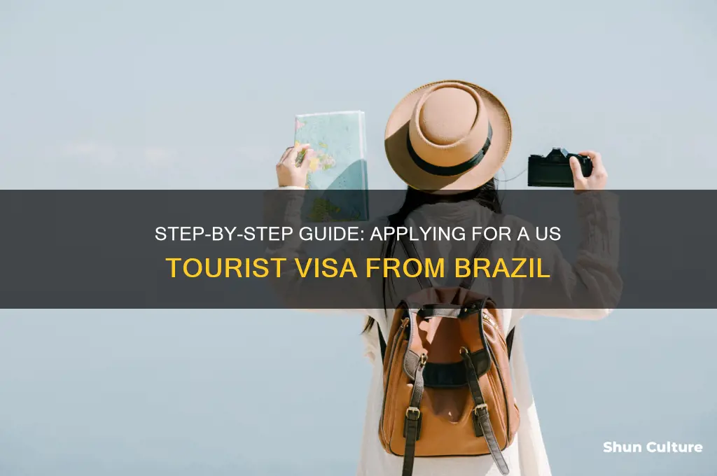 how to apply for a us tourist visa from brazil