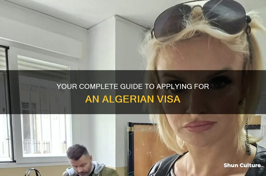how to apply for a visa to algeria