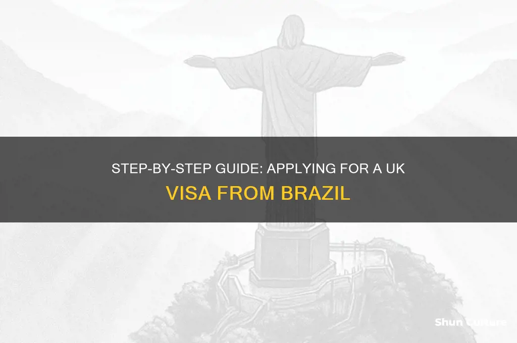 how to apply for a visa to uk from brazil