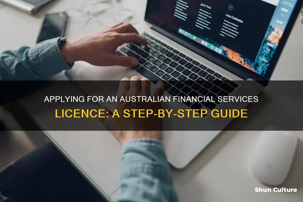 how to apply for an australian financial services licence