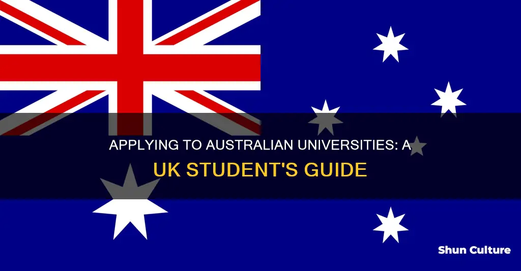 how to apply for an australian university from the uk