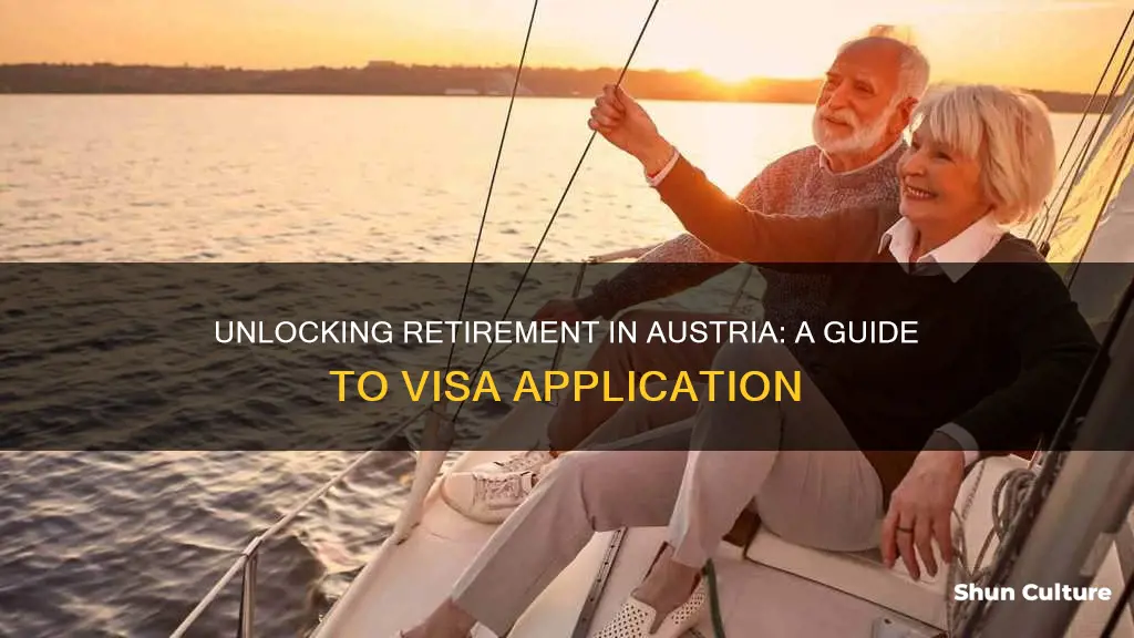 how to apply for an austria retirement visa