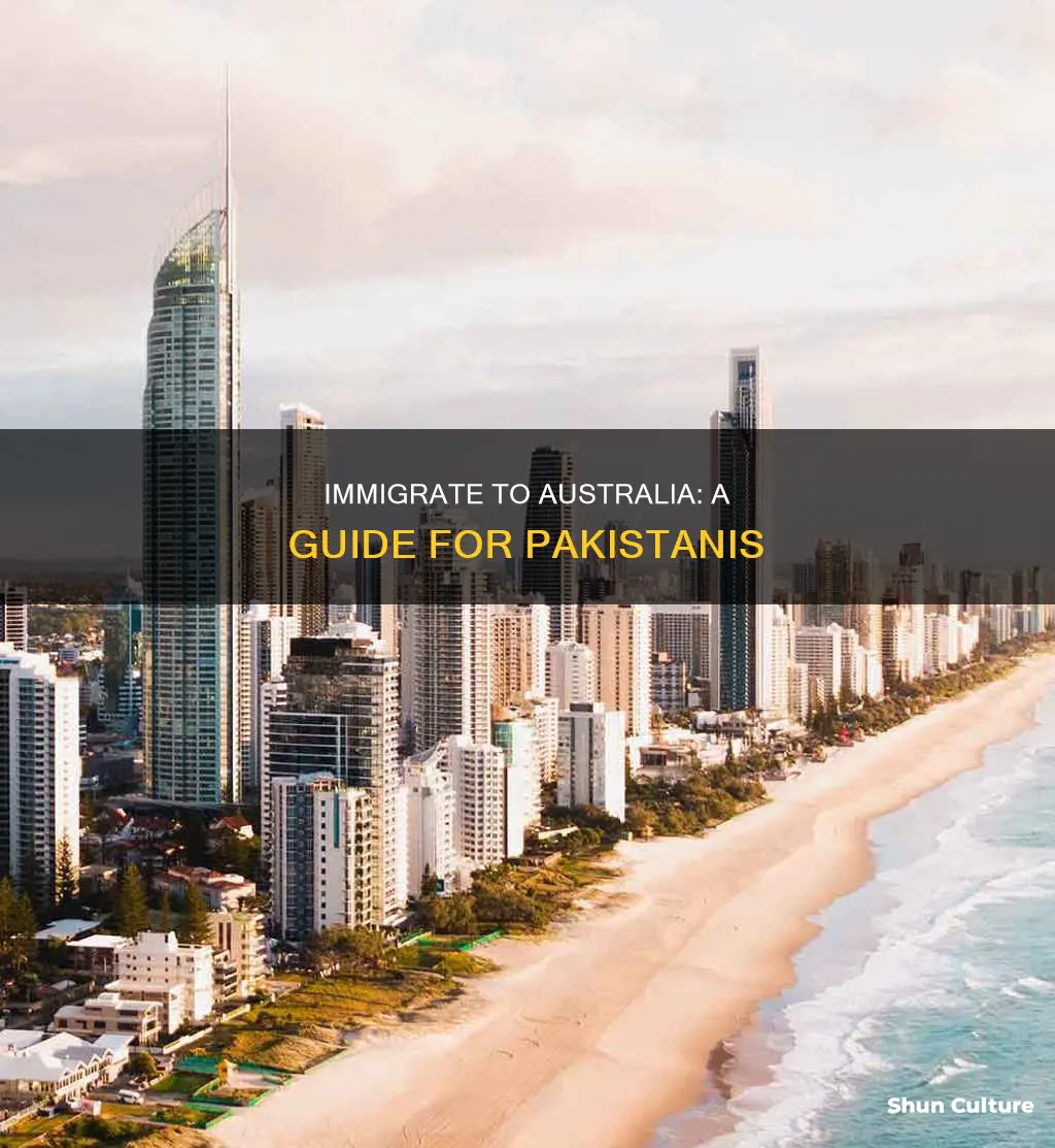how to apply for australia immigration from pakistan