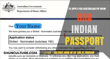 PR Pathway: USA to Australia for Indian Passport Holders