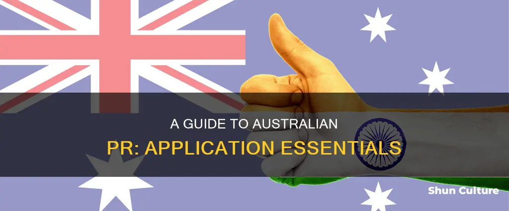 how to apply for australian pr