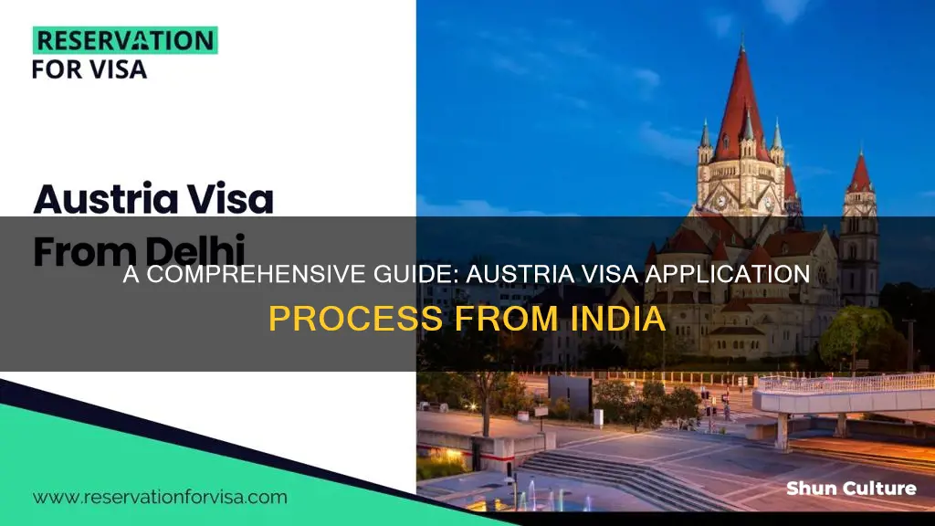 how to apply for austria visa from india