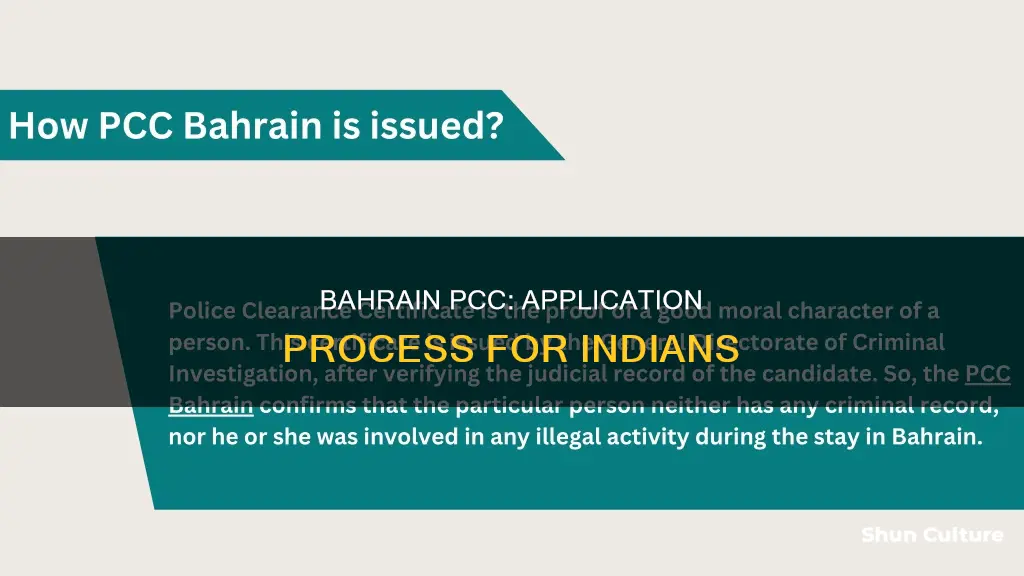 how to apply for bahrain pcc from india