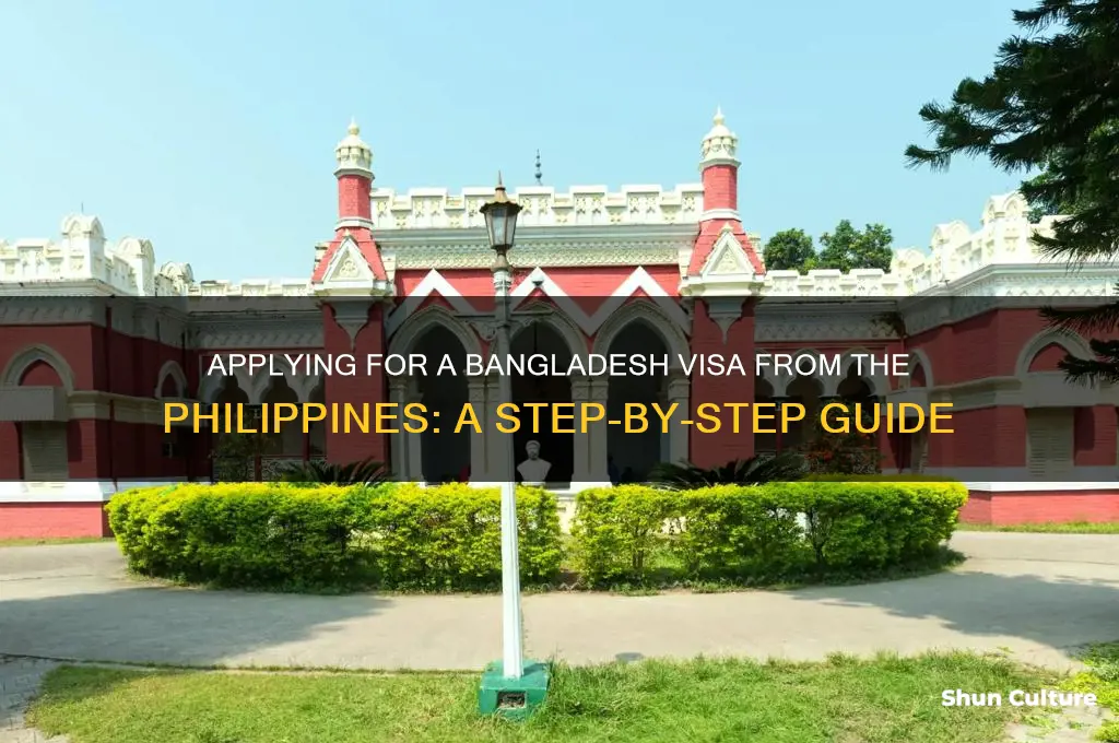 how to apply for bangladesh visa from philippines