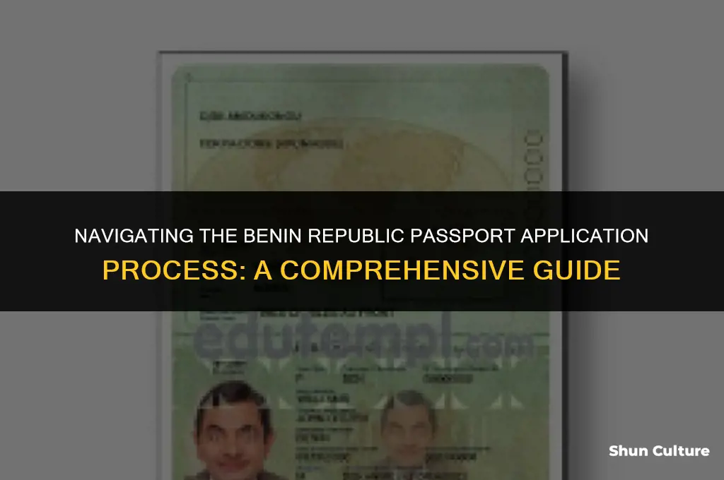how to apply for benin republic passport