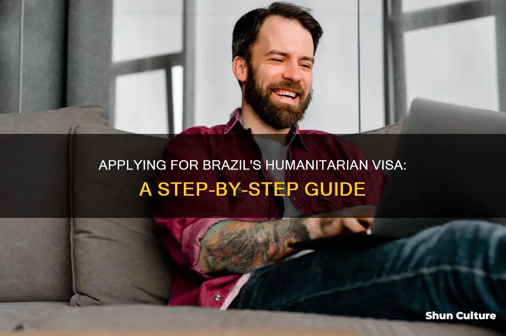 how to apply for brazil humanitarian visa