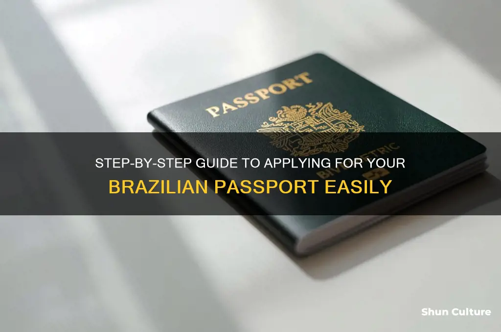 how to apply for brazil passpor