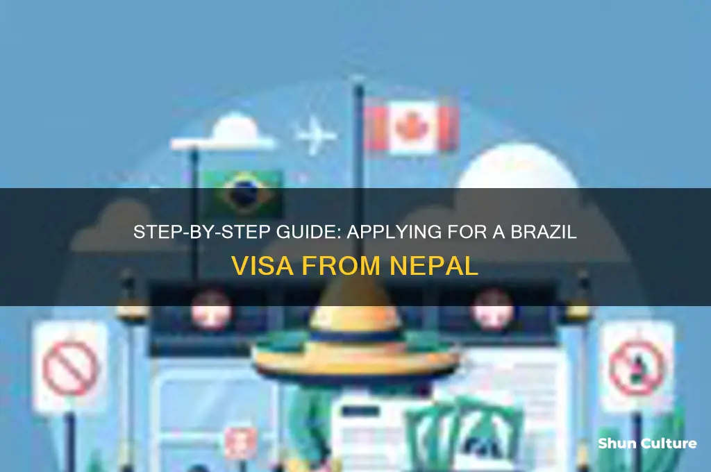 how to apply for brazil visa from nepal